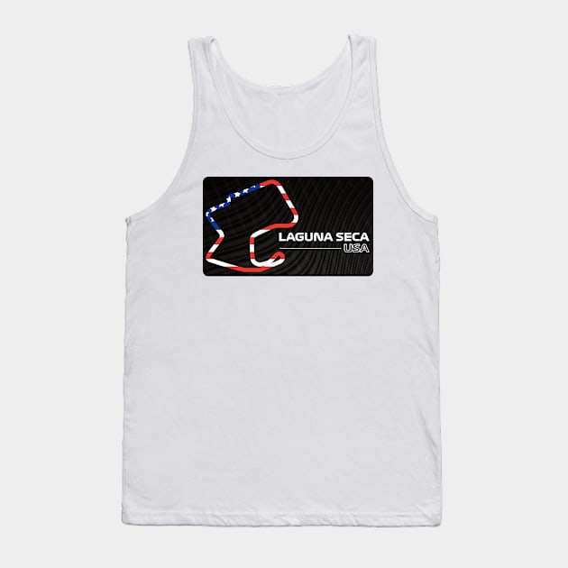 Laguna Seca Tank Top by Radradrad